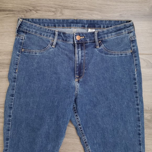 H&M Skinny Ankle High Rise Jeans Blue Size 32 - Picture 3 of 10